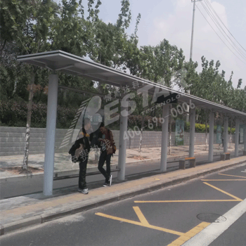  合肥第一批航空鋁公交站亭